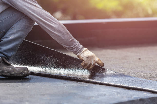 Professional Emergency Waterproofing technician working in Deerfield, WI